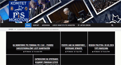 Desktop Screenshot of pis-mokotow.pl